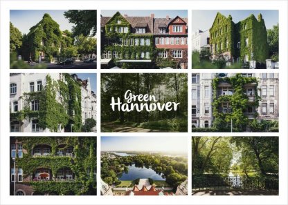 Green Hannover Postkarte Collage 1